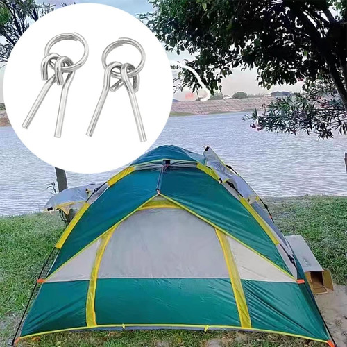 Anillos De Poste De Carpa De Aleación De Aluminio Itrolle 4p