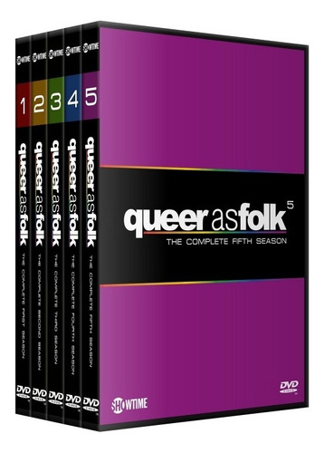 Queer As Folk Temporadas 1 A 5 Dvd Lat/ingles Subt Esp