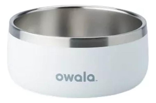 Pet Bowl Owala Stainless Steel Termica 24oz / 710 Ml Branco