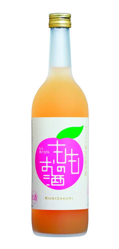 Imagen 1 de 1 de Licor Japones Momo No Osake Sabor Durazno, Nakano, 720 Ml