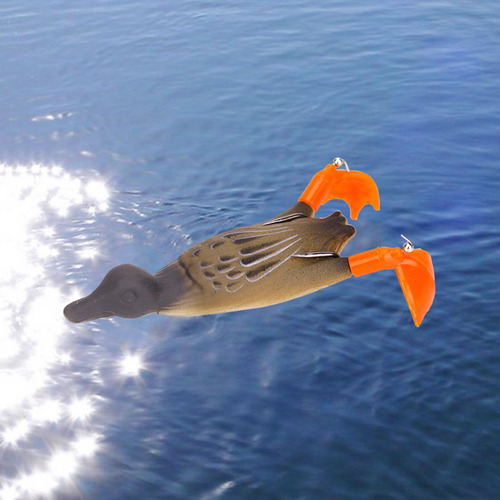 3 Iscas De Pesca De 2 A 4 Pacotes Isca De Patinho 3 Pecas