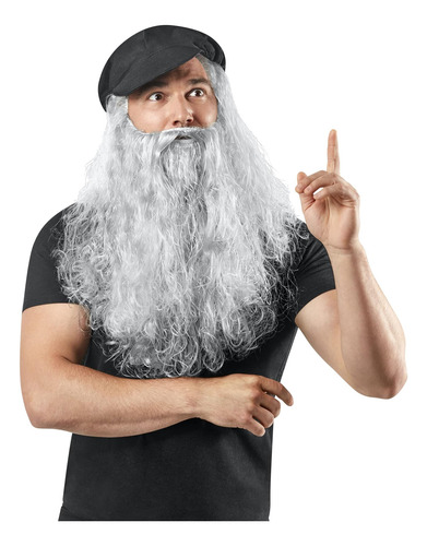 Forum Novelties - Kit De Disfraz De Leonardo Da Vinci Para H