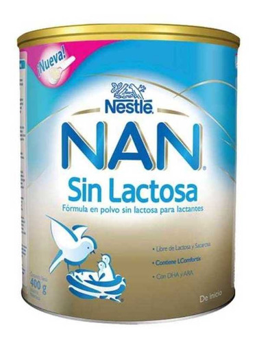 Pack X 3 Unid Leche Infantil En Polvo X400g Sin L Nan