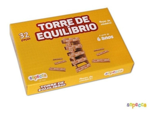 Imagem 1 de 4 de Brinquedo De Equilibrar Torre Desenvolvendo Crianças