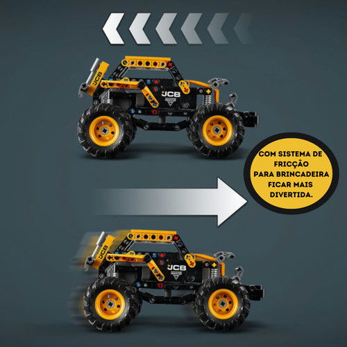 Lego Technic Blocos De Montar Monster Jam Digatron Fricção