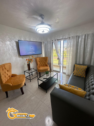 ¡en Venta! Apartamento En Palmareca, Santiago