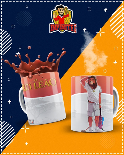 Imagem 1 de 10 de Canecas Personalizadas Rei Leão Moderno !!!!