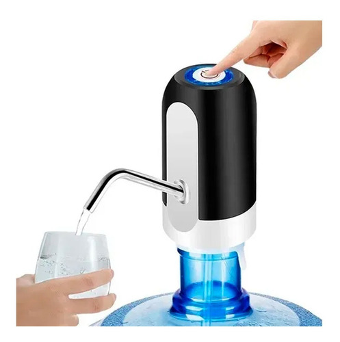 Water Dispenser + Carregador Usb. Bomba Elétrica Usb Para Galão Garrafão De Água 20 Litros