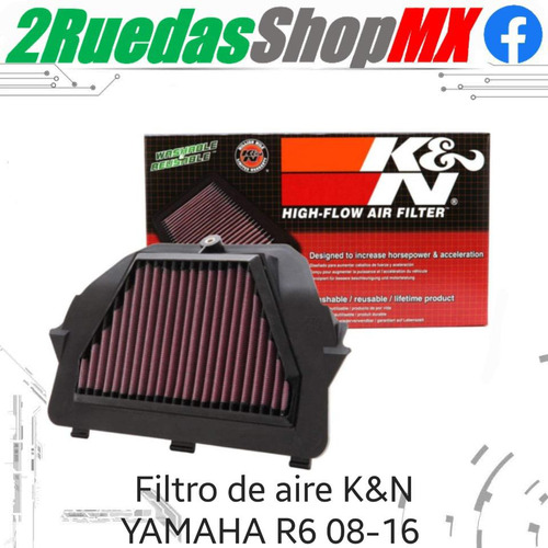 Filtro De Aire K&n Yamaha R6 08-16 