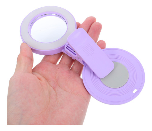 Espejo Universal Para Selfies Con Clip Para Teléfono: Anillo