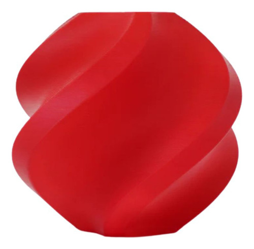 Filamento Abs 3d Bambulab 1kg 1,75mm Carretel Cor Vermelho