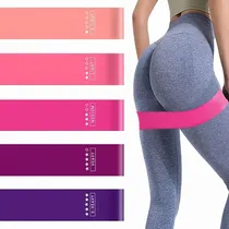 Comprar Kit De 5 Bandas Resistencia Pilates Elasticas Ejercicio Yoga