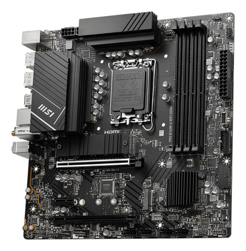 Tarjeta Madre Msi Micro-atx Pro B760m-g Ddr4 1700 64gb Ddr4