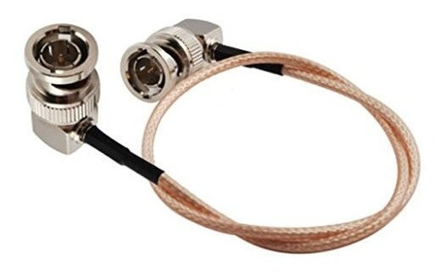 Cable Coaxial Bnc Macho Ángulo Recto 75 Ohmios - 12 