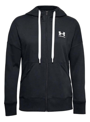 Campera Con Capucha Under Armour Mujer 1356400-001/neg