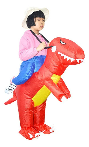 Disfraz De Dinosaurio Inflable Para Niños, Traje De Mascota
