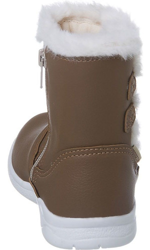 Imagem 3 de 6 de Bota Ugg Infantil Ortopasso Menina Marrom Pelo