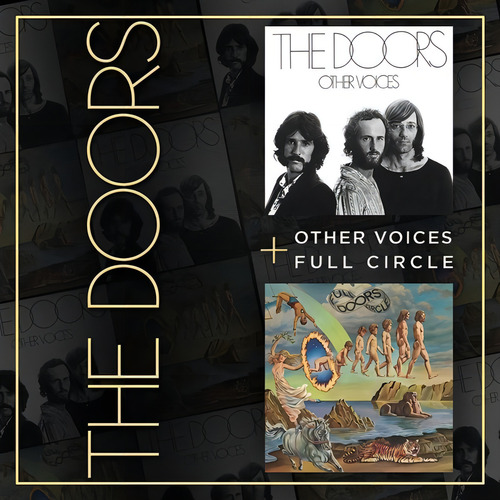 The Doors Circle + Other Voices 2cd Orig.en Stock
