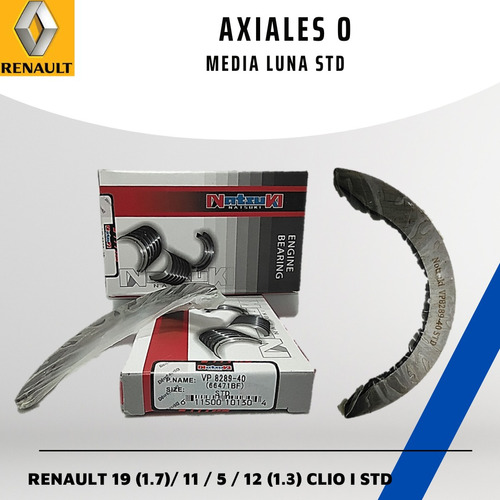 Axiales Para Renault 19 (1.7)/ 11 / 5 / 12 (1.3) Clio I Std