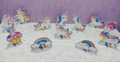 Novos Unicornios 12 Display De 15 A 20 Cm