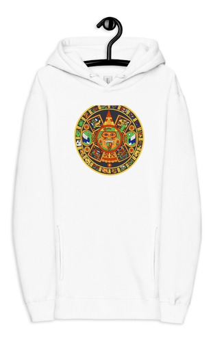 Sudadera Mexicana Calendario Azteca De Colores. Tenoctitlan