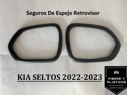 Seguros De Espejo En Fibra De Vidrio Kia Seltos 2022-2023