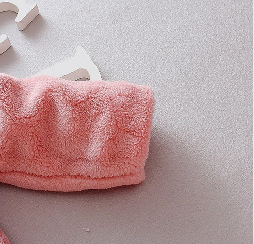 Abrigo Polar Conejo Caliento Suave Para Bebe
