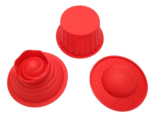 Molde Para Tartas, Juego De 3 Moldes De Silicona Aptos Para