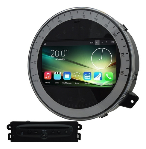 Android Mini Cooper 2007-2013 Dvd Gps Touch Usb Hd Radio