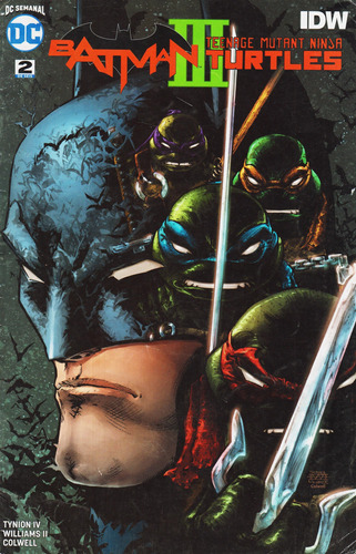 Comic Batman Teenage Mutant Ninja Turtles 3 # 2