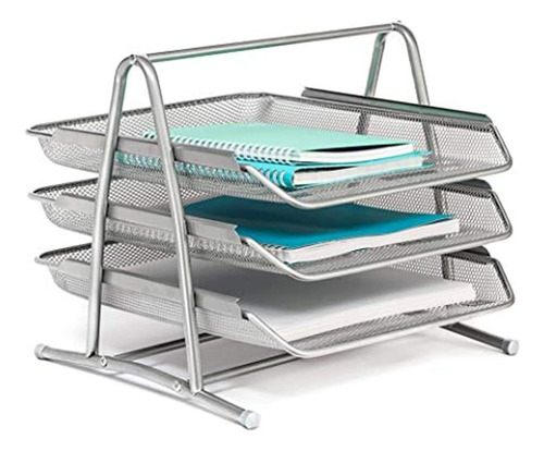 Organizador De Oficina Mindspace 3 Tier Desk Tray | The Mesh