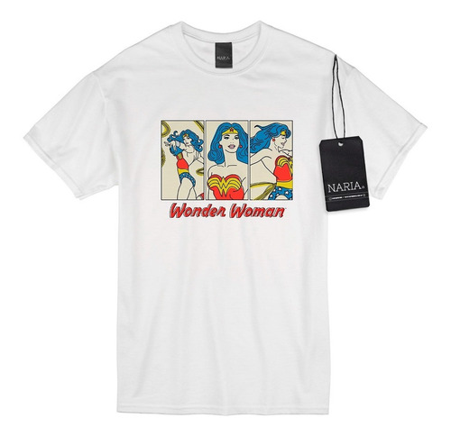 Remera Niño Wonder Woman Imagen Diseño Art Logo  - Psww5