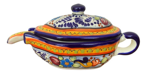 3 Salseras Aladdìn De Talavera Premium Diseños Exclusivos