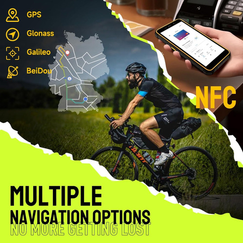 Ulefone Armor X12 Pro Celulares 8gb+64gb Octa-core 4860mah 5,45 Hd+ Cámara 13mp Android 13 Telefono Movil Golpes Gps/nfc/dual Sim