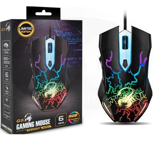 Mouse Genius Scorpion Spear Gaming 