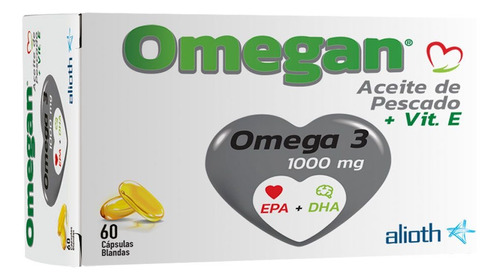 Omegan X 60 Capsulas - Omega 3 - 1000mg