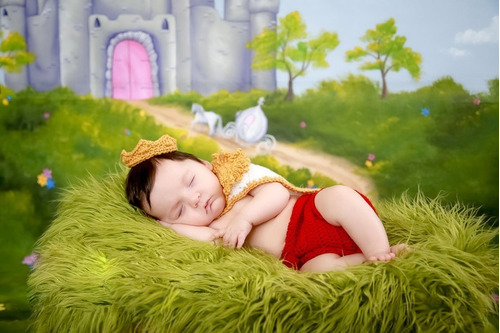 Imagem 1 de 5 de Conjunto Newborn Príncipe Crochê Fotografia Bebê Maternidade