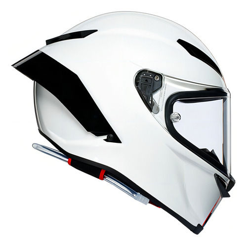Casco Para Motociclismo Agv Pista Gp Rr Scudera Cnwerd Color Blanco Tamaño del casco XL