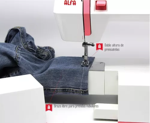 Casa Díaz - 🤩 Aprovecha que por tiempo limitado te llevas en combo la  máquina de coser Alfa Style Up 20, funda protectora rígida Next to U y mesa  de extensión para
