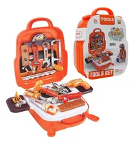 Comprar Caja Herramientas Mochila Infantil Construcción Juguete 22pz