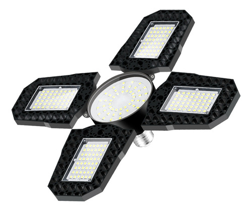 Fwefww Luces De Techo Led Deformables Para Garaje, Paneles