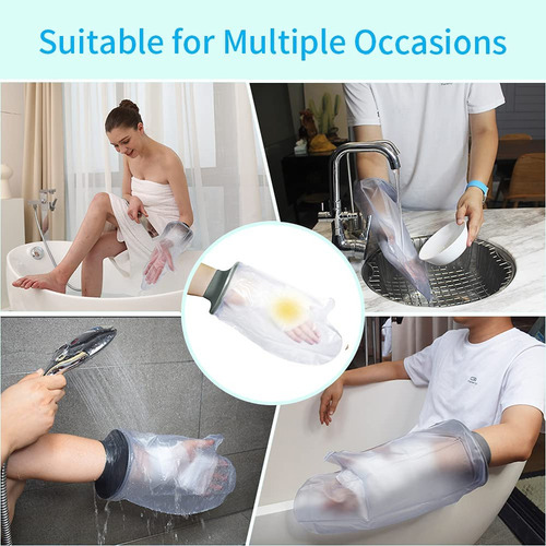 Funda Moldeada Impermeable Para Manos De Adulto Para Ducha,