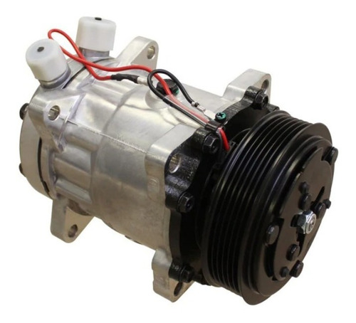 Compresor Aire Acondicionado 7h15-709 Or 8pk Tapa Hilo 12v