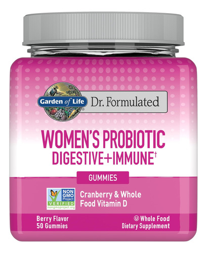 Garden Of Life Dr. Formuled Gomitas Probioticas Para Mujer 5