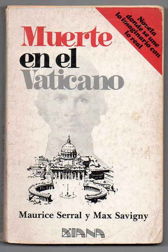 Muerte En El Vaticano - M.serral - M. Savigny Usado 1979