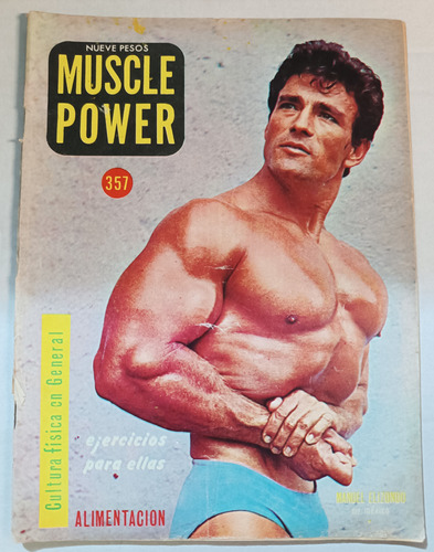 Revista Muscle Power # 357 Manuel Elizondo