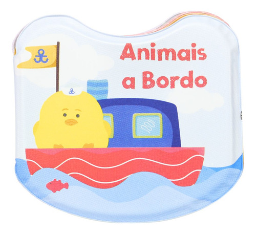 Livro De Banho Animais A Bordo Com Patinho 3328 - Toyster