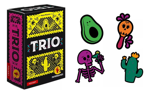 Jogos Pocket Procuratos + Trio - Jogo De Cartas - Papergames