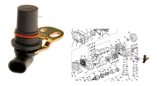 Sensor Velocidad Transmision Automatica Hhr 2006-2011 Gm