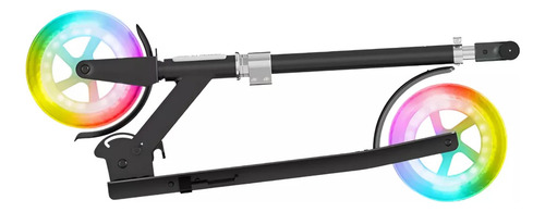 Scooter Con Luz Ruedas Grandes Monopatin Galaxy Ajustable